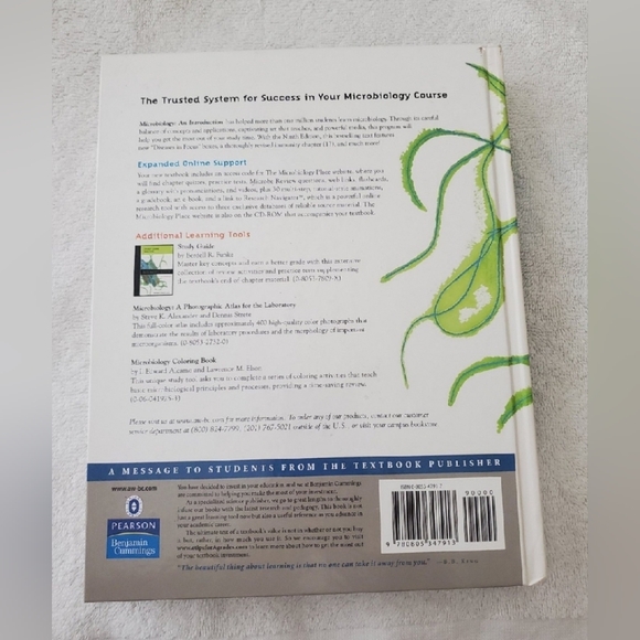 Microbiology An Introduction Ninth Edition Textbook - Picture 2 of 3